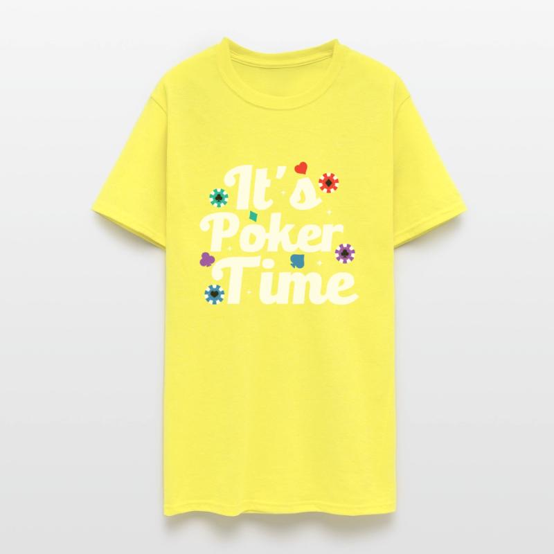 It's Poker Time Gambling Card Player