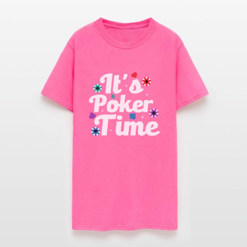 It's Poker Time Gambling Card Player