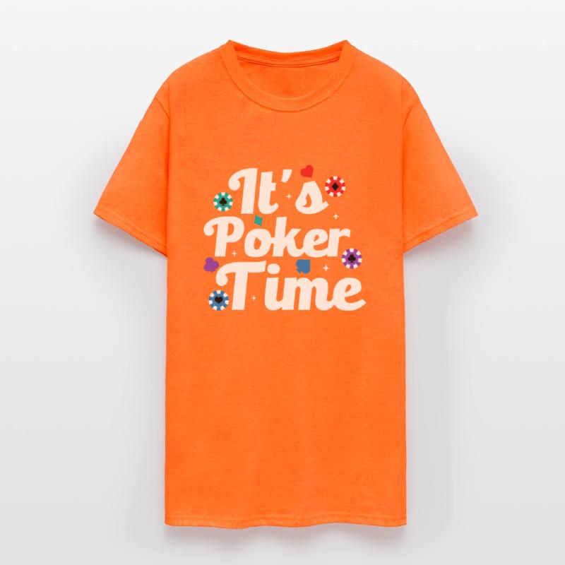 It's Poker Time Gambling Card Player