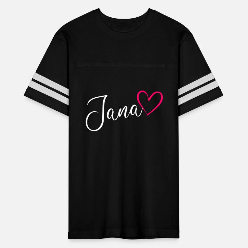 Jana Name Pink Heart