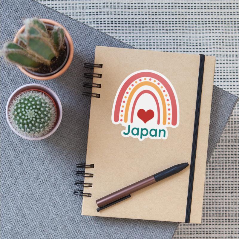 Japan Vintage Boho Rainbow