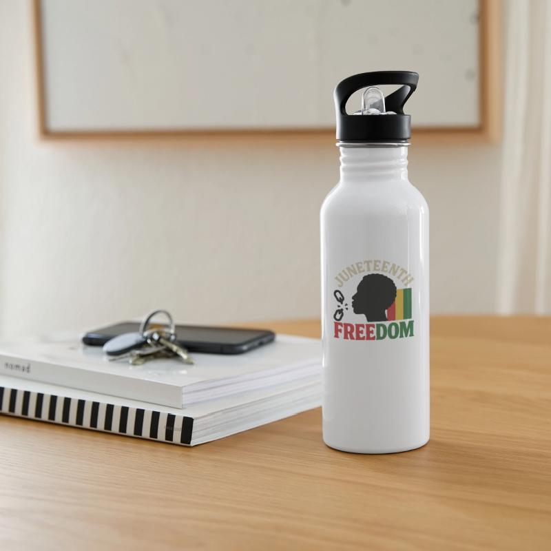 Juneteenth Freedom Afro Silhouette T-Shirt