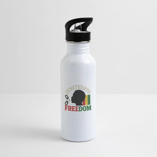 Juneteenth Freedom Afro Silhouette T-Shirt