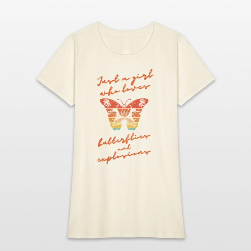 Just a girl who loves butterflies and explosions