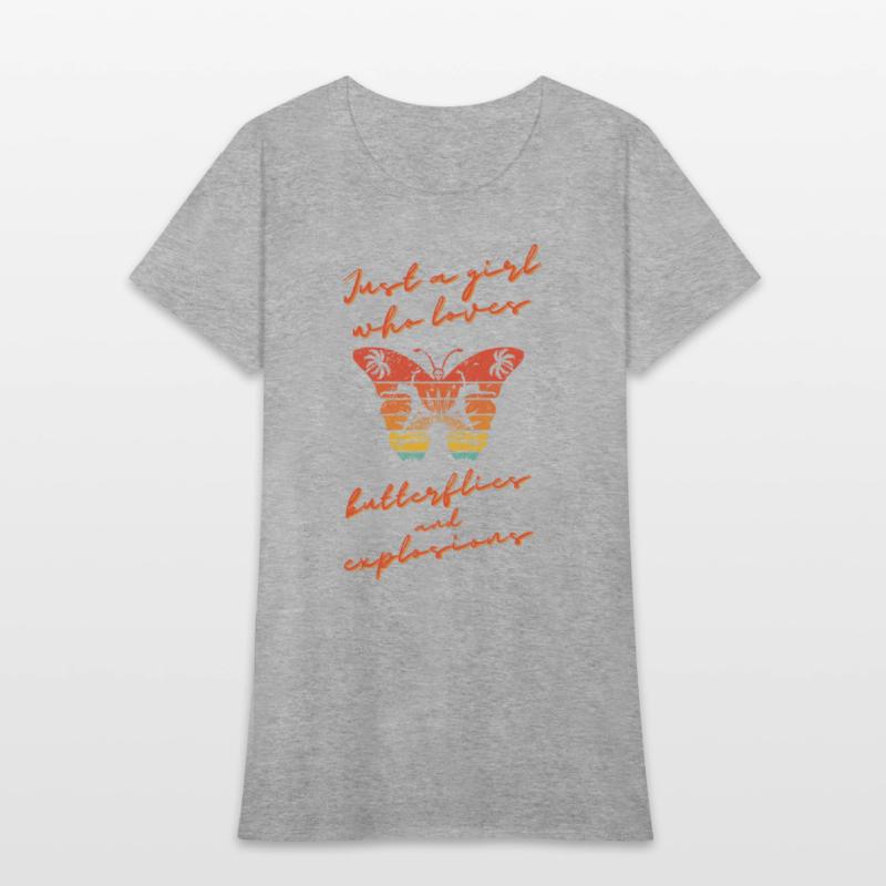 Just a girl who loves butterflies and explosions