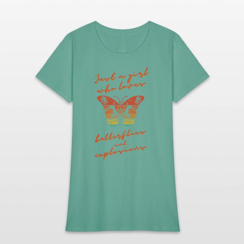 Just a girl who loves butterflies and explosions