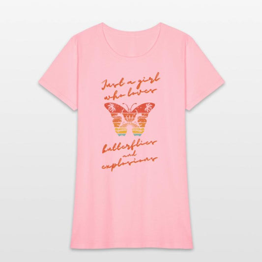 Just a girl who loves butterflies and explosions