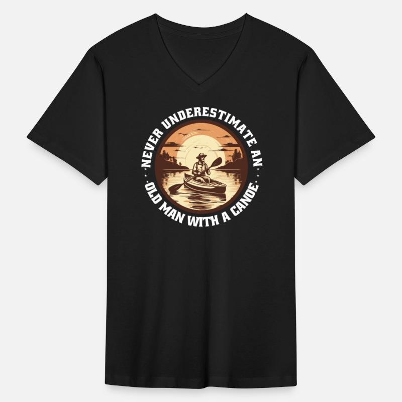 Kayak Kayaker Canoes-Boating Kayaking Old-Man