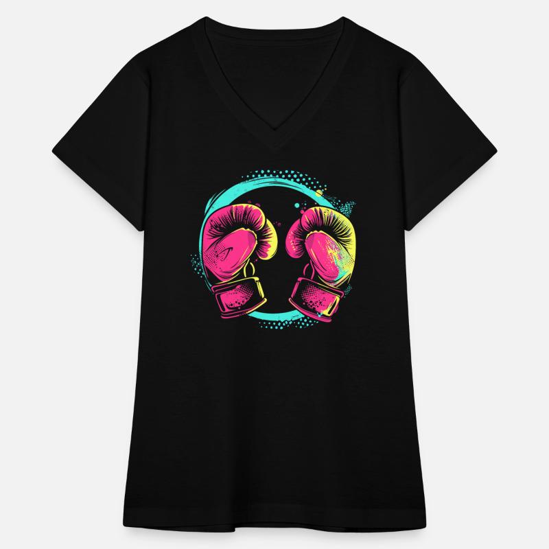 Kickboxing Cartoon Style