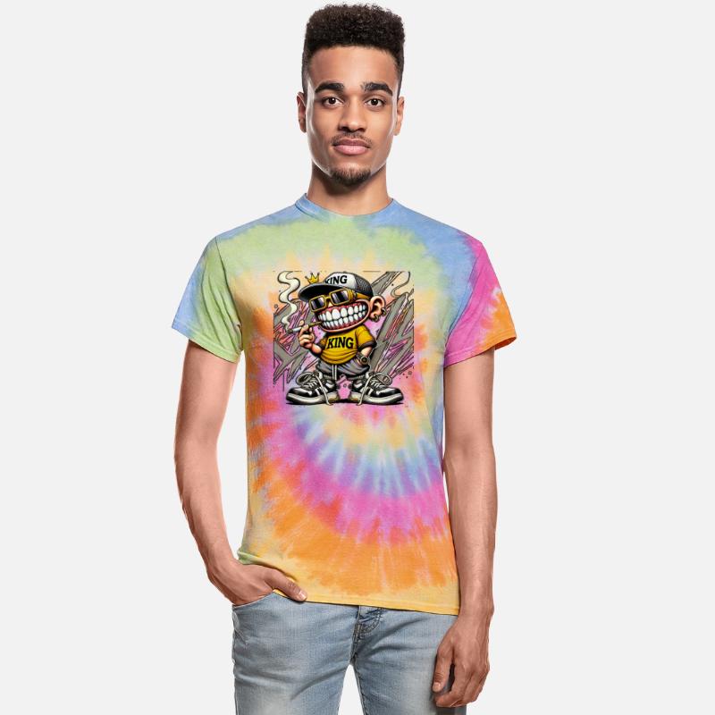 King attitude person with boot and cigar