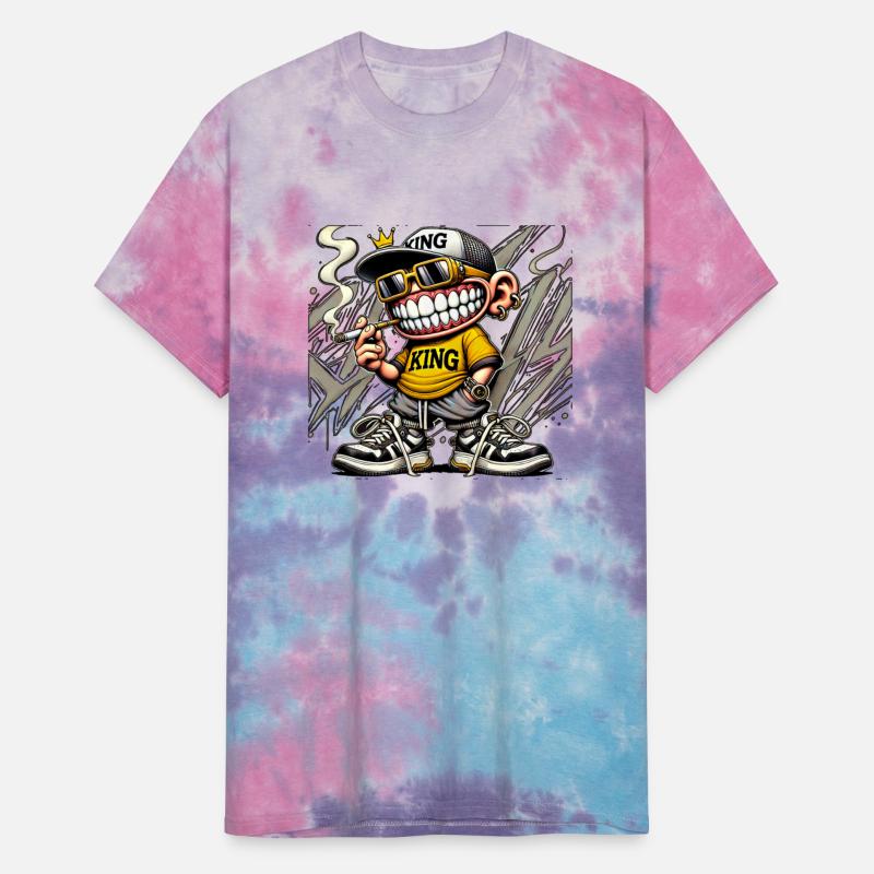 King attitude person with boot and cigar