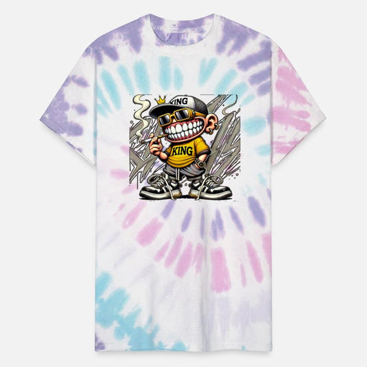 King attitude person with boot and cigar