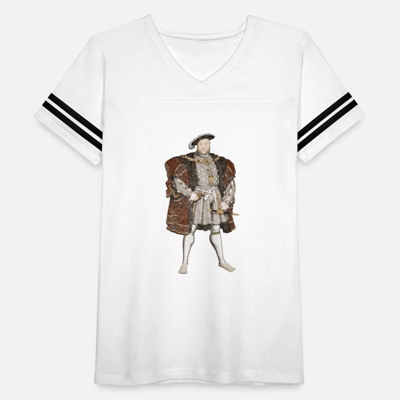 King Henry Viii Portrait Distressed Look
