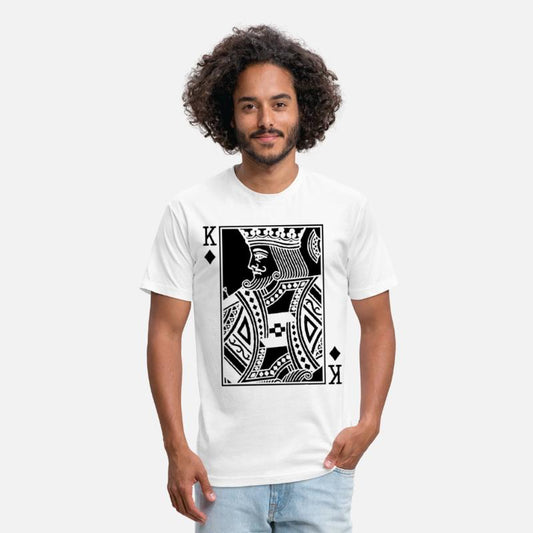 King Poker Card of Diamonds Playing Cards