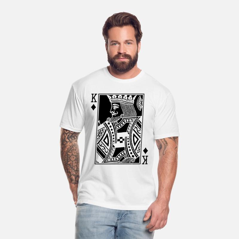 King Poker Card of Diamonds Playing Cards