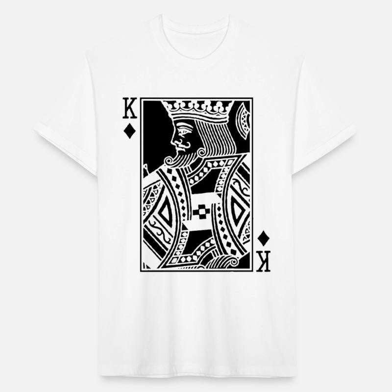King Poker Card of Diamonds Playing Cards