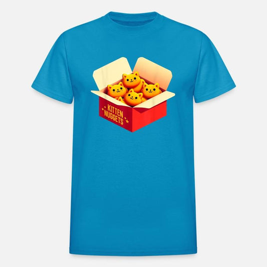 Kitten Nuggets Food Pun Cat Lover Gift Chicken Nug