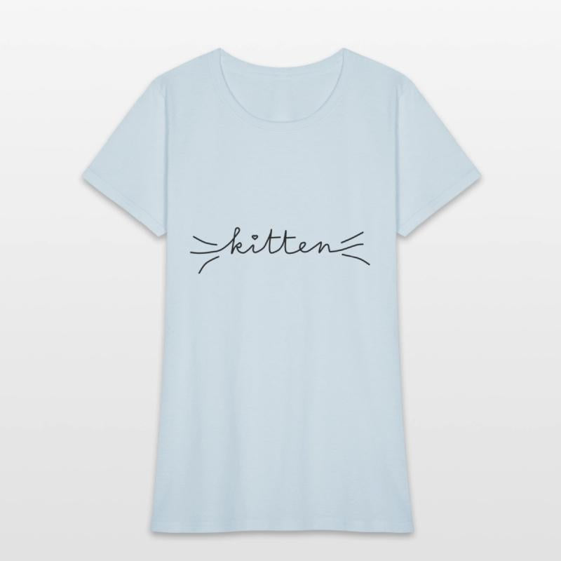 Kitten with whiskers