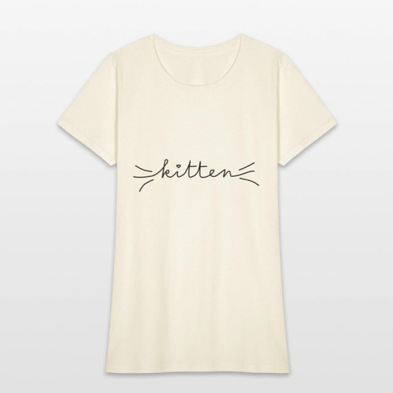 Kitten with whiskers