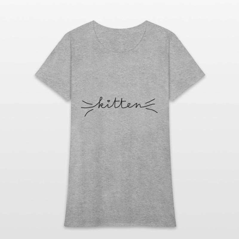 Kitten with whiskers