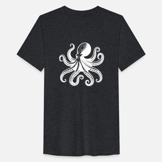 Large Squid Octopus With Eight Arms