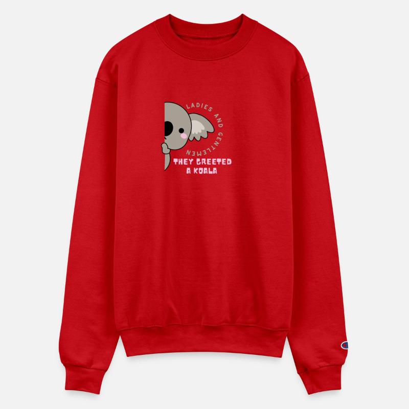 They greeted a koala