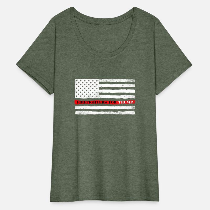 Thin Red Line Fire Fighters For TRUMP