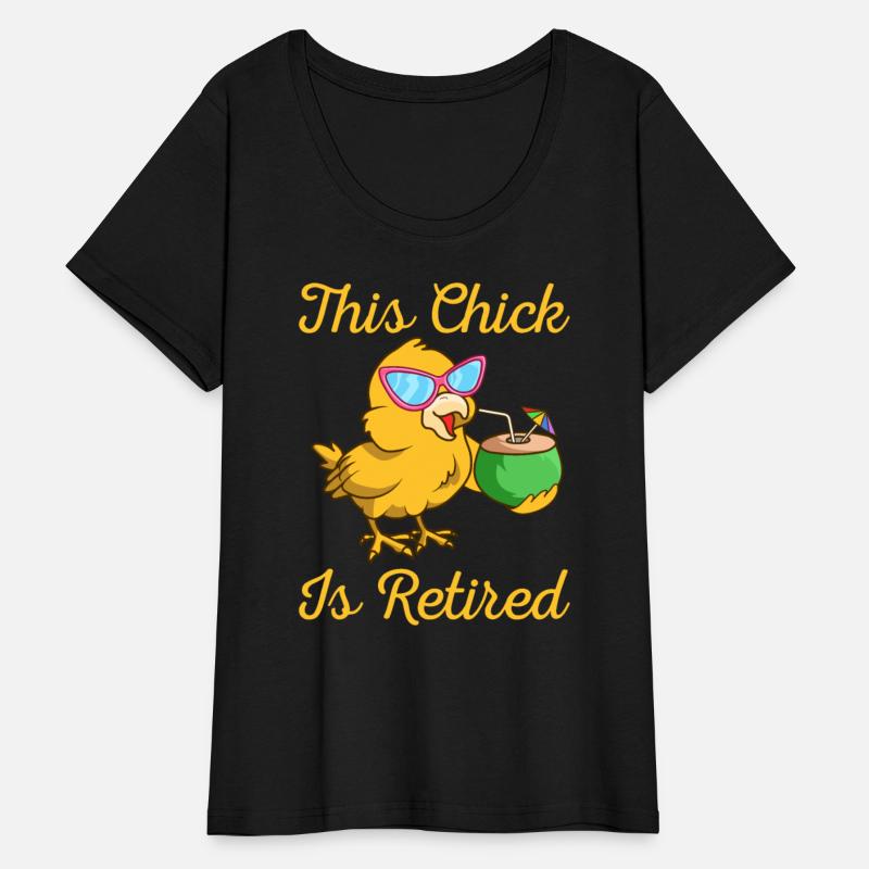 This Chick Is Retired Pension Vacation Pensionerre
