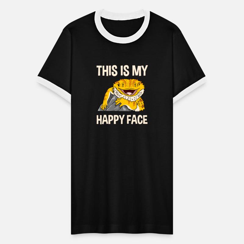 This Is My Happy Face for Bearded Dragon Lover