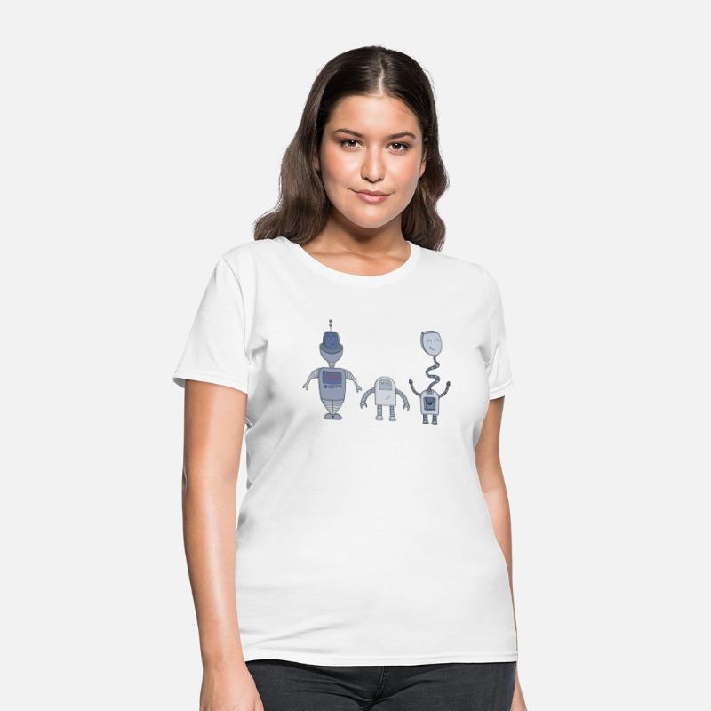 Three Adorable Robots