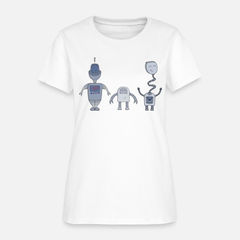 Three Adorable Robots