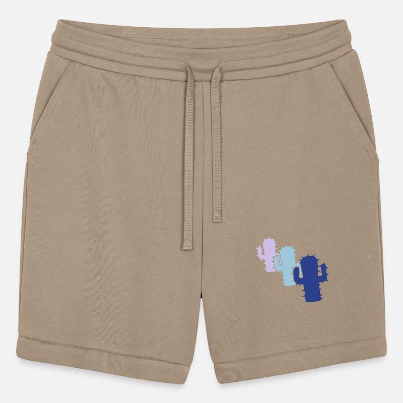 Three Cacti 3 Cactus Desert Cool Colorful Silhouet