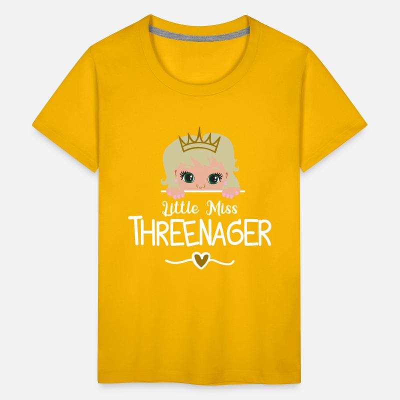 Threenager Threenagee 3. Birthday Third Birthday