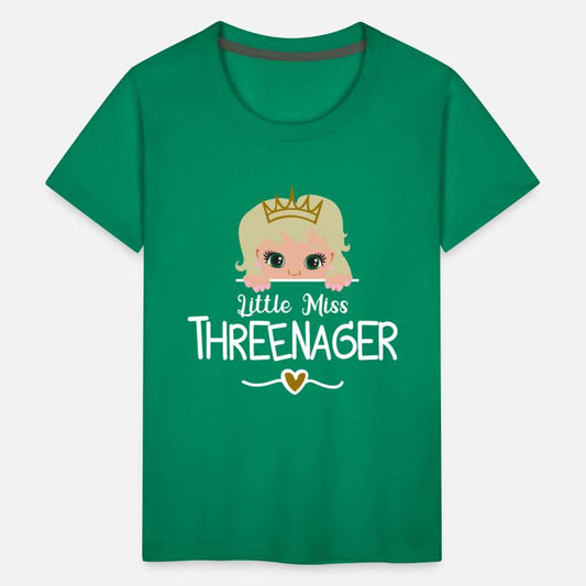 Threenager Threenagee 3. Birthday Third Birthday