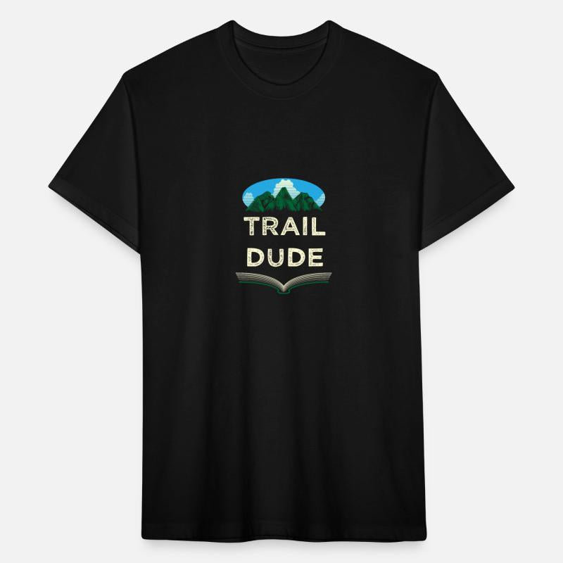 Trail Dude Hiking Mountain Hiker Summit Wildlife T