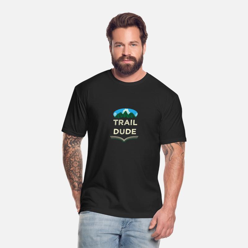 Trail Dude Hiking Mountain Hiker Summit Wildlife T