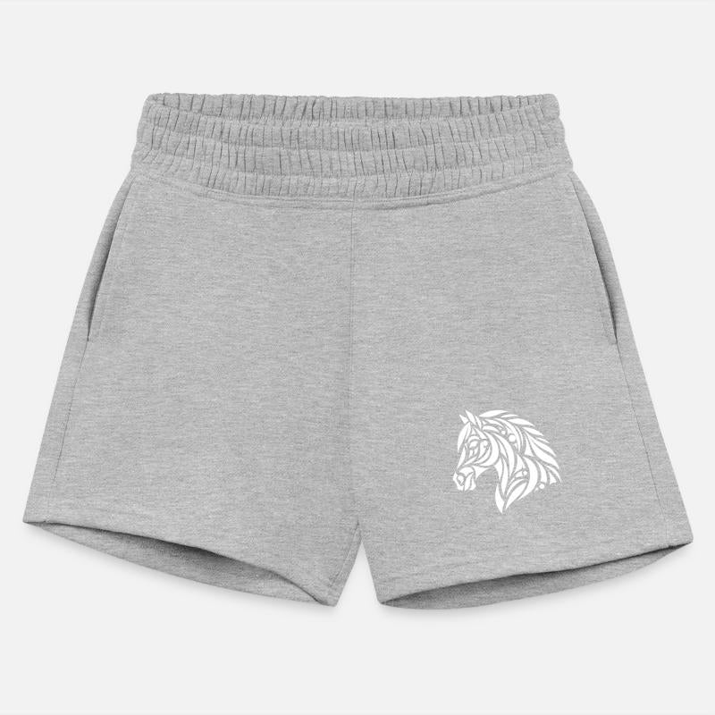 Tribal Horse Head Portrait Pony Tattoo