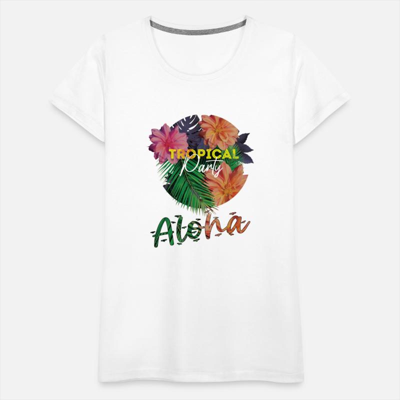 Tropical Party, Aloha Hawaii Palm Hawaiian beach