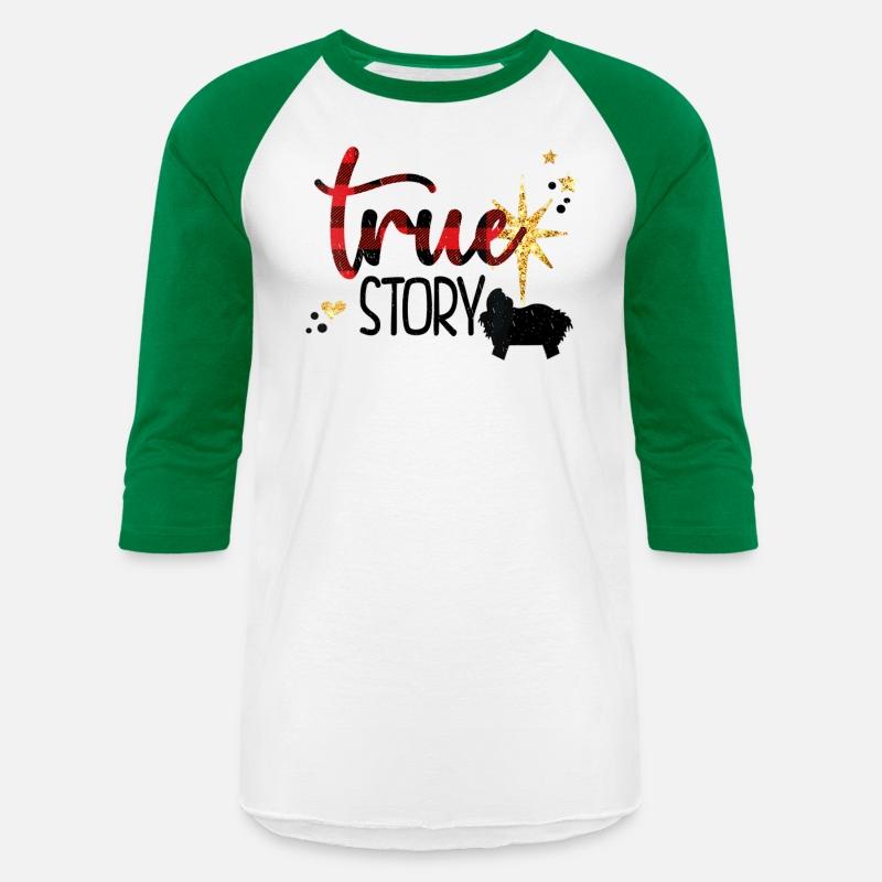 True Story Baby Jesus Buffalo Plaid