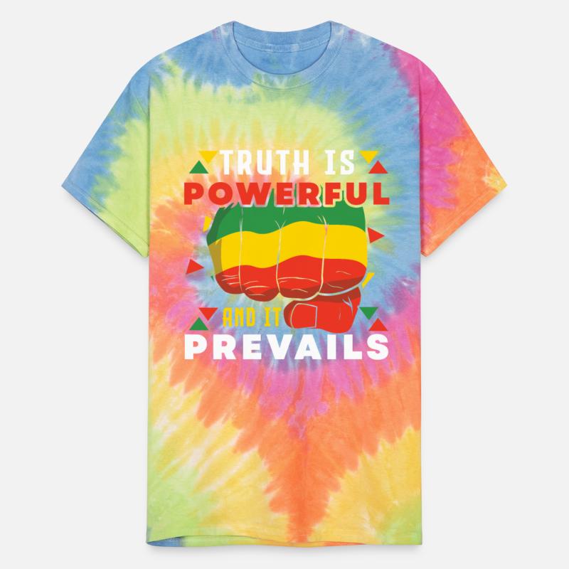 Truth Is Powerful Fist Pride Black History Month