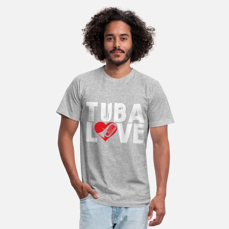 Tuba Love Heart Student Orchestra Band Brass Sound