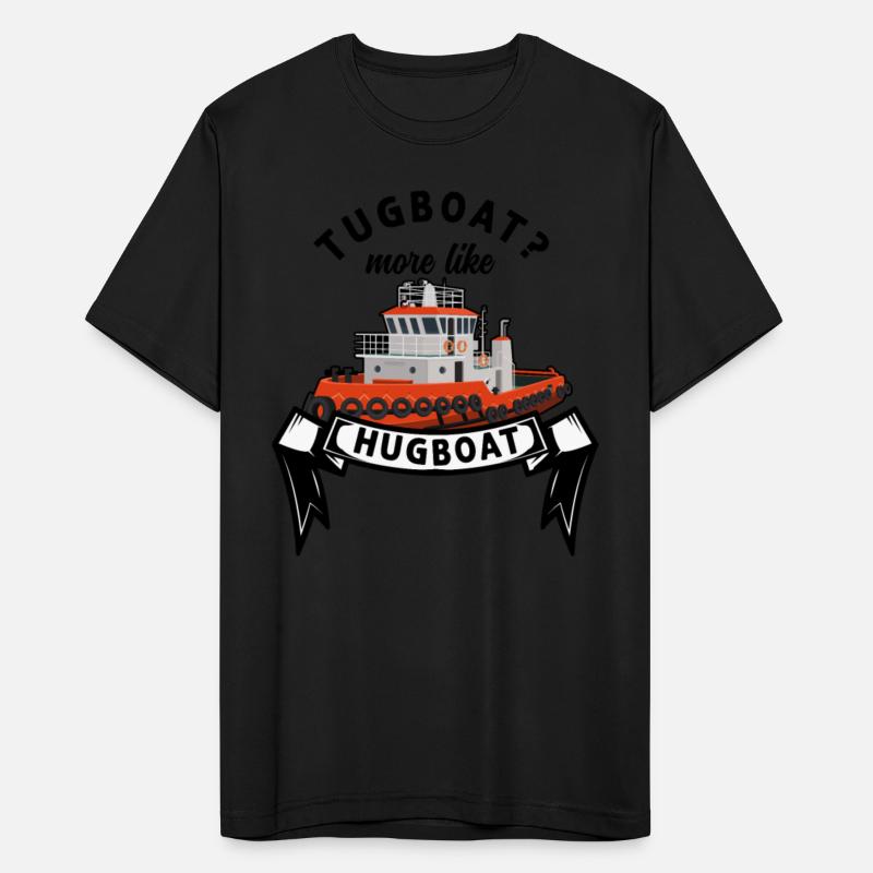 Tugboat Hugging Boat Owner Sailing Hug