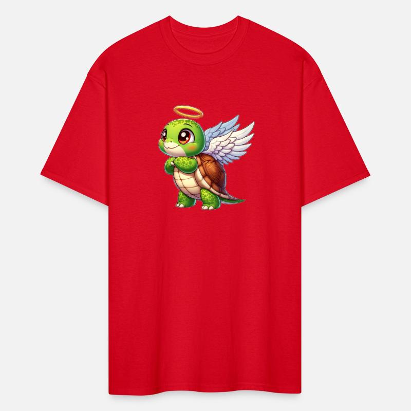 Turtle as Angel with Halo