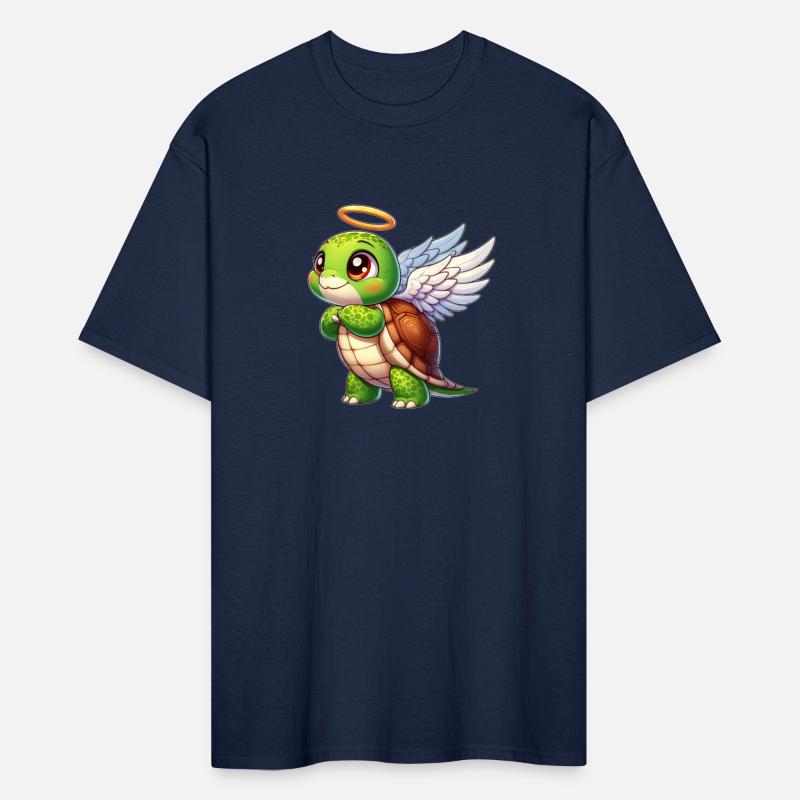 Turtle as Angel with Halo
