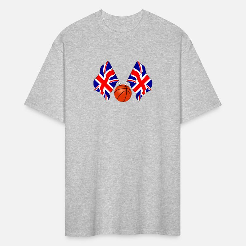 Two English flags crossed, Basketball England