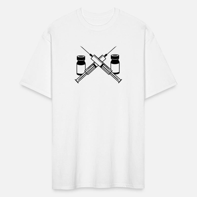 Two syringes, two vials