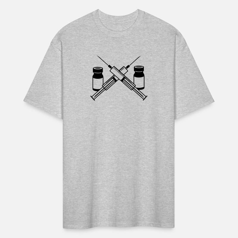 Two syringes, two vials