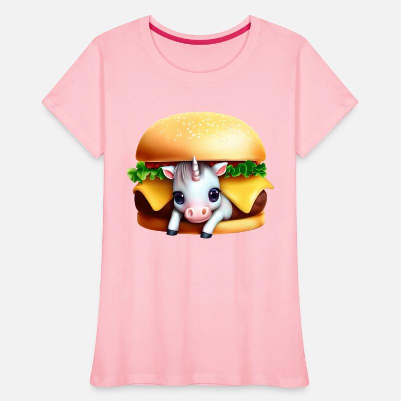 Unicorn cheeseburger