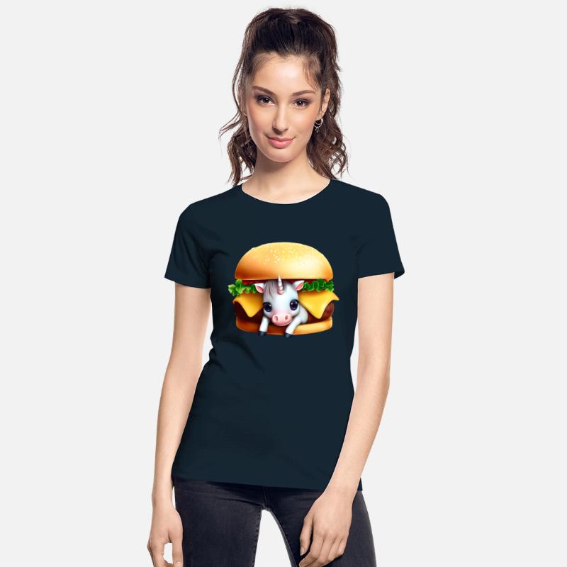 Unicorn cheeseburger