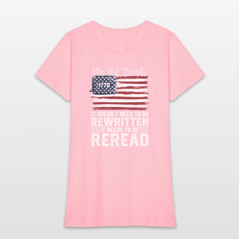 US Flag Constitution of the USA Needs To Be Reread